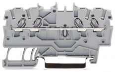 Złączka przelotowa 1mm2 4-przewodowa niebieski - WAGO - 2000-1404