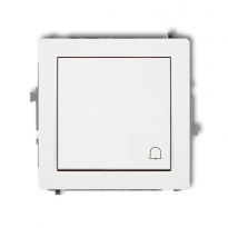 Mechanizm łącznika zwierny dzwonek biały DECO - KARLIK - DWP-4