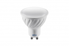 ŹRÓDŁO ŚWIATŁA LED GU10 7.5W 570LM 6400K 120° ODPOWIEDNIK 46W - GTV - LD-PC7510-64