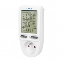 Watomierz, kalkulator energii z wyświetlaczem LCD. - ORNO - OR-WAT-435
