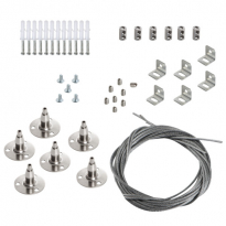 UNIWERSALA LINKA STALOWA DO ZAWIESZANIA PANELI LED  SPN BRAVO S/P 12030 - KANLUX - 28505