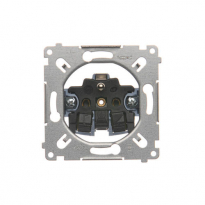 Gniazdo wtyczkowe z uziemieniem (mechanizm) 16A, 250V~, szybkozłącza - KONTAKT SIMON - SGZ1CM