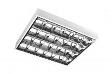 OPRAWA RASTROWA N/T IP20 600X600 4X18W POD ŚWIETLÓWKI LED RASTRO - GTV - GT-LE060JN-01