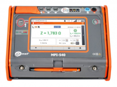 MIERNIK WIELOFUNKCYJNY INSTALACJI ELEKTRYCZNYCH SONEL MPI-540S (BEZ 3 SZT. CĘGÓW F-3A GIĘTKICH) - SONEL - WMPLMPI540S