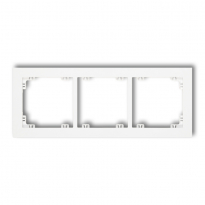 DECO Ramka potrójna  Deco SOFT - KARLIK - 25DR-3