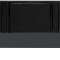 Element centralny do regulatora temperatury i pokojowego, antracyt, mat, KNX e/s K.x . - HAGER - 80960175