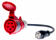 ADAPTER GNIAZD TRÓJFAZOWYCH 32A - SONEL - WAADAPAT32P