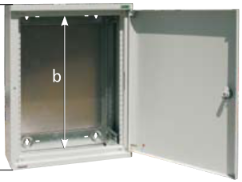 OBUDOWA METALOWA NATYNKOWA NA 6X24 MODUŁY IP30 BP-O - EATON - 100965