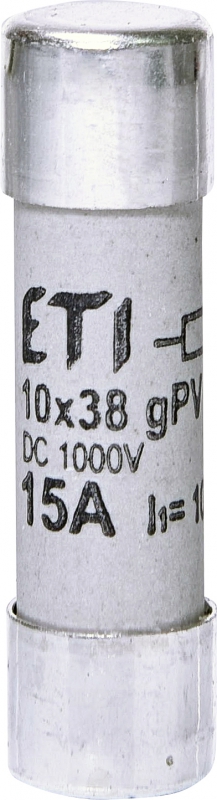 WKŁADKA TOPIKOWA CYLINDRYCZNA PV CH10X38 GPV 14A/1000V UL - ETI - 002625136