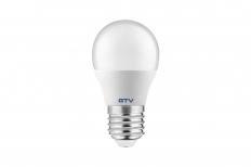 ŹRÓDŁO ŚWIATŁA LED E27 B45 8W 720LM 4000K NW KULKA - GTV - LD-SMNBD45-80