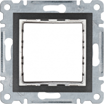 Zestaw montażowy do modułów 45 x 45 mm systo, czarny, lumina. - HAGER - WL2513