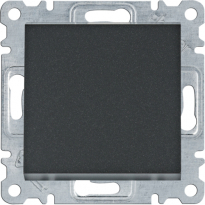 ŁĄCZNIK KRZYŻOWY 10AX 250V CZARNY LUMINA INTENSE - HAGER - WL0033