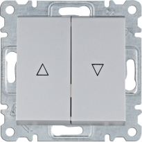lumina Łącznik żaluzjowy monostabilny (zwierny), srebrny - HAGER - WL0322