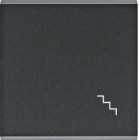 lumina Klawisz z symbolem „Schody", czarny - HAGER - WL6033