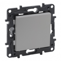ŁĄCZNIK JEDNOBIEGUNOWY POJEDYNCZY ZACISKI AUTOMATYCZNE 10AX ALUMINIUM NILOE STEP - LEGRAND - 863301