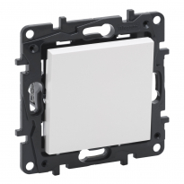 PRZYCISK POJEDYNCZY ZACISKI AUTOMATYCZNE 6A ALUMINIUM NILOE STEP - LEGRAND - 863309