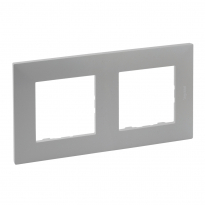 RAMKA PODWÓJNA ALUMINIUM NILOE STEP - LEGRAND - 863392