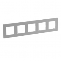 RAMKA PIĘCIOKROTNA ALUMINIUM NILOE STEP - LEGRAND - 863395