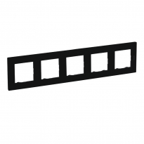 RAMKA PIĘCIOKROTNA CZARNY NILOE STEP - LEGRAND - 863595