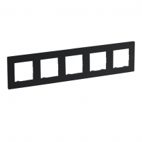 RAMKA PIĘCIOKROTNA ANTRACYT NILOE STEP - LEGRAND - 863795