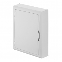ROZDZIELNIA RN 2/24 (N+PE) IP 40 DRZWI BIAŁE ECONOMIC BOX - ELEKTRO-PLAST NASIELSK - 2505-00
