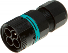 WTYCZKA ZŁĄCZKI 3 TOROWA CONNECTOR IP68 NA PRZEWÓD 7-18MM - LUMIQON SPÓŁKA Z OGRANICZONĄ ODPOWIEDZIALNOŚCIĄ - THB.387.A3A