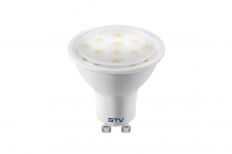 ŹRÓDŁO LED GU10 3W 220lm 4000K NW 120° ODPOWIEDNIK 23W  - GTV - LD-NGU10PN-3W