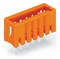 ZŁĄCZE PCB M P3,81MM 10A 12P POMARAŃCZOWE. - WAGO - 734-242/046-000