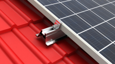 1 kW B057 OSPRZĘT DO SZYN BLACHODACHÓWKA PION KLIK EPDM L2250 - CORAB - XFS_B057.1