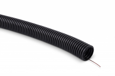 PESZEL RURA KARBOWANA UV RKSSUVP 20/16 PVC Z PILOTEM 50M 750N - TTPLAST - 12468