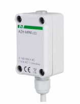 Automat zmierzchowy z wewnętrznym czujnikiem światłoczułym do załączania oświetlenia LED - F&F - AZH-MINI-LED