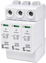 OGRANICZNIK PRZEPIĘĆ DC T2 (C) - DO SYSTEMÓW PV ETITEC EM T2 PV 1100/20 Y - ETI - 002440623