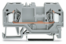 ZŁĄCZKA 2-PRZEWODOWA 4 MM2 ŻÓŁTA. - WAGO - 281-906