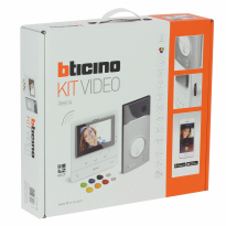 ZESTAW 1-RODZINNY Z WIDEODOMOFONEM CLASSE 100 SMART WI-FI Z PANELEM LINIA 3000 W KOLORZE ALUMINIUM - LEGRAND - 364614