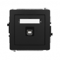 Mechanizm gniazda pojedynczego USB-AB 2.0 - KARLIK - 12DGUSB-3