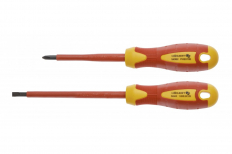 ZESTAW ŚRUBOKRĘTÓW IZOLOWANYCH 1000V - 2 SZT. - HOGERT - HT1S990
