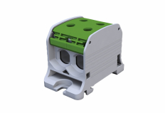 ZŁĄCZKA SZYNOWA GWINTOWA STB 50-2 AL/CU 87320 SIMBLOCK ZIELONY - SIMET - 81002005