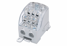 BLOK ROZDZIELCZY UNIWERSALNY SUB 490 AL/CU 82090 SIMBLOCK SZARY - SIMET - 81652002