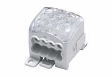 BLOK ROZDZIELCZY UNIWERSALNY SUB 270 AL/CU 82070 SIMBLOCK SZARY - SIMET - 81655002