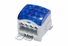 BLOK ROZDZIELCZY UNIWERSALNY SUB 270 AL/CU 82070 SIMBLOCK NIEBIESKI - SIMET - 81655003