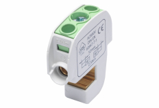 ZACISK IZOLOWANY SZYNOWY SBB 16 86105 SIMBLOCK ZIELONY - SIMET - 81550005