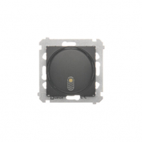 Dzwonek elektroniczny (moduł) 8–12 V~; czarny - KONTAKT SIMON - DDT1.01/49