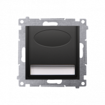 Oprawa oświetleniowa LED, 230 V AC, 1.1 W, białe neutralne 4000 K; czarny - KONTAKT SIMON - DOSB.01/49