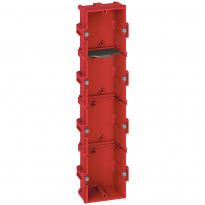 PUSZKA POCZWÓRNA PRZELOTOWA DO ŚCIAN MUROWANYCH 40 MM BATIBOX - LEGRAND - 080144