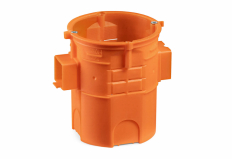 PUSZKA PODTYNK FI 60X80 SZEREGOWA EKSTRA GŁĘBOKA Z WKRĘTAMI  POMARAŃCZOWY S60GFW - SIMET - 33009008