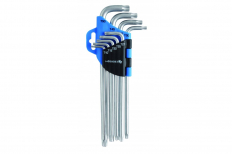 KLUCZE TORX EKSTRA DŁUGIE, KPL 9 CZ - HOGERT - HT1W818