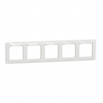 RAMKA PIĘCIOKROTNA BIAŁY SEDNA DESIGN - SCHNEIDER ELECTRIC - SDD311805