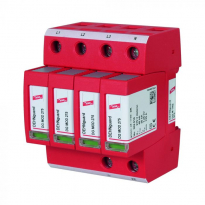 OGRANICZNIK PRZEPIĘĆ AC TYP T2 4P 20kA 1,5kV DEHNguard M TNS 275 FM - DEHN - 952405