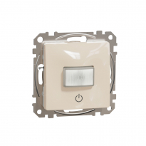 Sedna Design, Czujnik ruchu z łącznikiem, beżowy - SCHNEIDER ELECTRIC - SDD112504