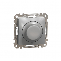 Sedna Design, Ściemniacz LED obrotowy RC/RL,srebrne aluminium - SCHNEIDER ELECTRIC - SDD113502